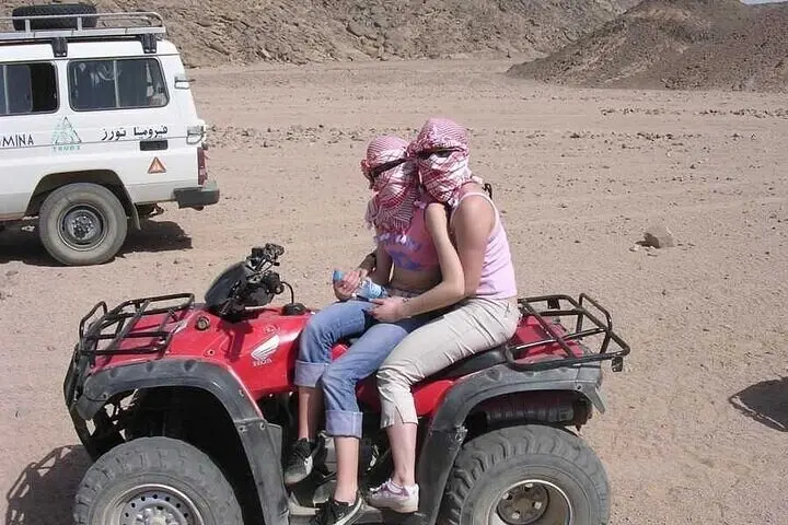 Hurghada: Desert Safari – Quad Bike, ATV, Camel Ride & Bedouin Village